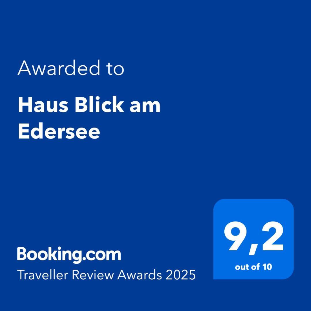 Haus Blick am Edersee Waldeck  Exterior foto
